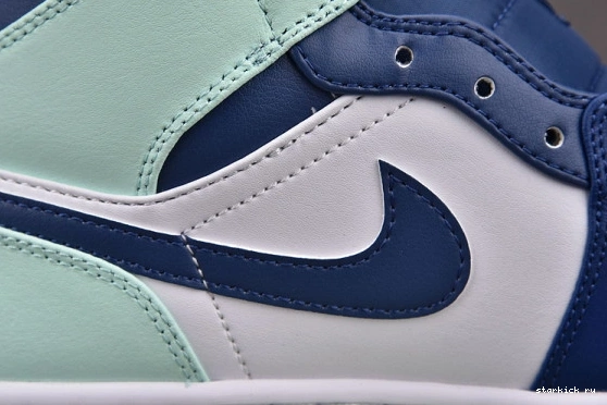 Mint Blue Mid 554725-413 554725-413 Jordan 1 1014